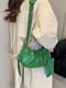 Зелена сумка крос-боді з декором | 6783511 | фото 5