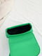 Зелена сумка крос-боді на ремінці з маленькою ручкою | 6783535 | фото 6
