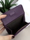 Фіолетовий шкіряний гаманець | 6789117 | фото 6