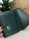 Маленький шкіряний гаманець зеленого кольору | 6789134 | фото 7