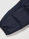Стьобана темно-синя куртка з водовідштовхувальним покриттям | 6789228 | фото 5