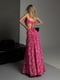 Максі сукня із софту колір рожевий  | 6789715 | фото 8