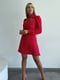Сукня із софту колір червоний  | 6789731 | фото 3