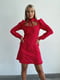 Сукня із софту колір червоний  | 6789731 | фото 5