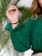 Сукня із шифону колір зелений  | 6789744 | фото 2