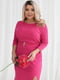 Сукня приталеного крою колір рожевий | 6789750 | фото 2