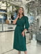 Сукня вільного крою колір зелений | 6789791 | фото 4