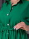 Вільна сукня із софту колір зелений  | 6789949 | фото 4