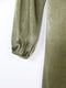 Сукня кольору хакі з асиметричною спідницею | 6509555 | фото 4