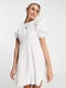 Біла сукня з вирізом на спинці | 6723142 | фото 3