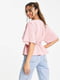 Рожева блуза з глибоким V-подібним вирізом | 6790059 | фото 3