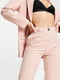 Рожеві костюмні брюки | 6790183 | фото 3
