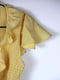 Довга жовта сукня, прикрашена воланами | 6790202 | фото 3