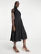 Чорна сукня з мереживними рукавами | 6790276 | фото 2