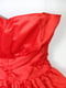 Червона міні-сукня без бретелей | 6790295 | фото 3