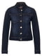 Темно-синя коротка джинсова куртка | 6790322 | фото 5