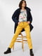 Жовті джинси на низькій посадці | 6790336 | фото 2