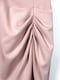 Рожева облягаюча сукня-міді з драпіровкою | 6790372 | фото 4