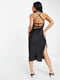 Сукня чорного кольору з відкритою спиною | 6790628 | фото 2