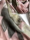 Рожевий демісезонний шарф в принт | 6790655 | фото 2