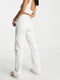Білі прямі джинси | 6790713 | фото 3