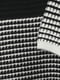 Чорно-білий светр в дрібний принт | 6790819 | фото 5