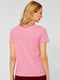 Рожева футболка в принт | 6790865 | фото 2