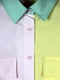 Різнокольорова сукня-сорочка  на гудзиках | 6791037 | фото 2