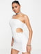 Біла обтягуюча міні-сукня | 6791040 | фото 2