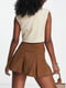 Спідниця-шорти коричневого кольору | 6791054 | фото 2