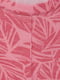 Рожевий принтований джемпер з акцентним швом спереду | 6791127 | фото 3
