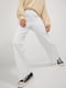Білі джинси з необробленими брючинами | 6791130 | фото 4
