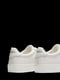 Білі шкіряні кеди на шнурівці | 6791196 | фото 7