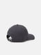 Чорна бавовняна кепка з логотипом | 6791221 | фото 2