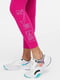 Рожеві спортивні легінси з широким поясом | 6791249 | фото 4