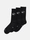 Шкарпетки Nike everyday bball чорні з принтом | 6791252 | фото 3