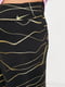 Чорні спортивні легінси з яскравим принтом | 6791256 | фото 3