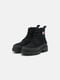 Чорні текстильні черевики | 6791277 | фото 4