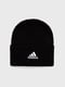 Чорна шапка з логотипом | 6791307 | фото 2