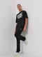 Чорні спортивні штани з манжетами | 6791343 | фото 4
