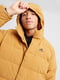 Зимова куртка adidas Helionic Hooded Down гірчичного кольору | 6791416 | фото 5