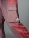 Фіолетові спортивні штани з смужками | 6791486 | фото 6