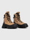 Шкіряні коричневі черевики Karl Lagerfeld Trekka Max | 6791499 | фото 2