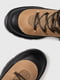 Шкіряні коричневі черевики Karl Lagerfeld Trekka Max | 6791499 | фото 4