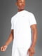 Біла класична бавовняна футболка | 6791506