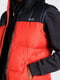 Безрукавка чорно-червона Boohoo MAN Dash Colour Block | 6791507 | фото 2