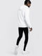 Чорно-білі спортивні штани на резинці | 6791510 | фото 2