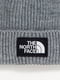 Сіра шапка на манжеті з логотипом The North Face | 6791517 | фото 3