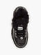 Чорні шкіряні кросівки на шнурівці | 6791543 | фото 4