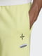 Жовті спортивні штани з кишенями | 6791608 | фото 3